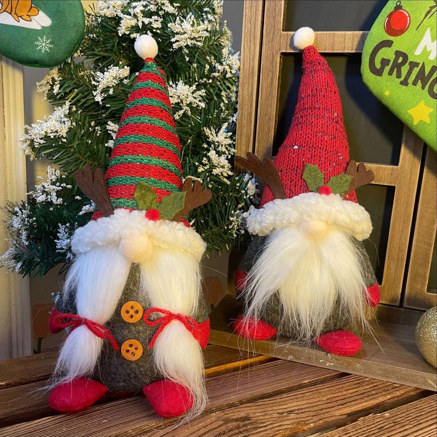 Christmas Elk Gnome