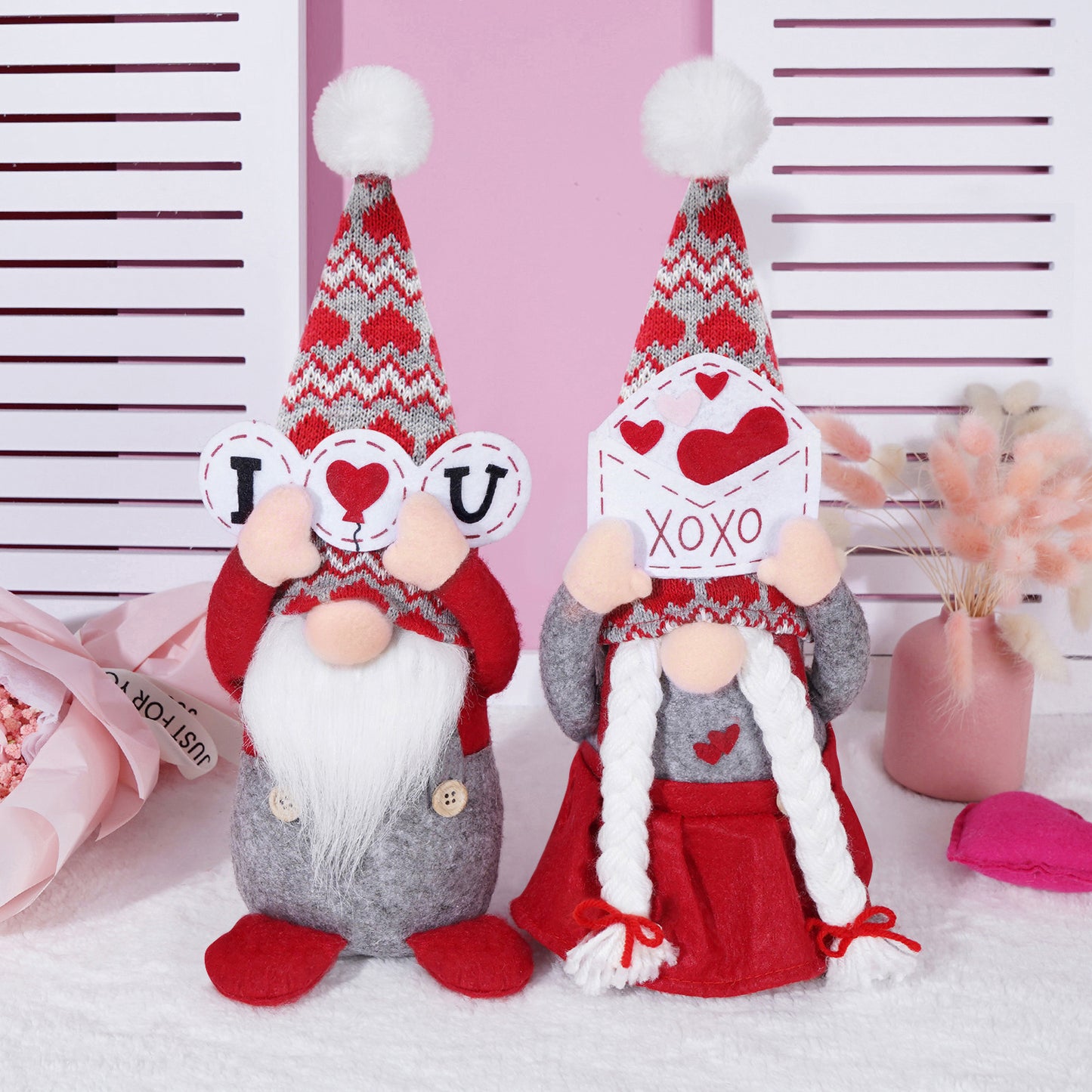 Valentine's Day Envelope XO Gnome