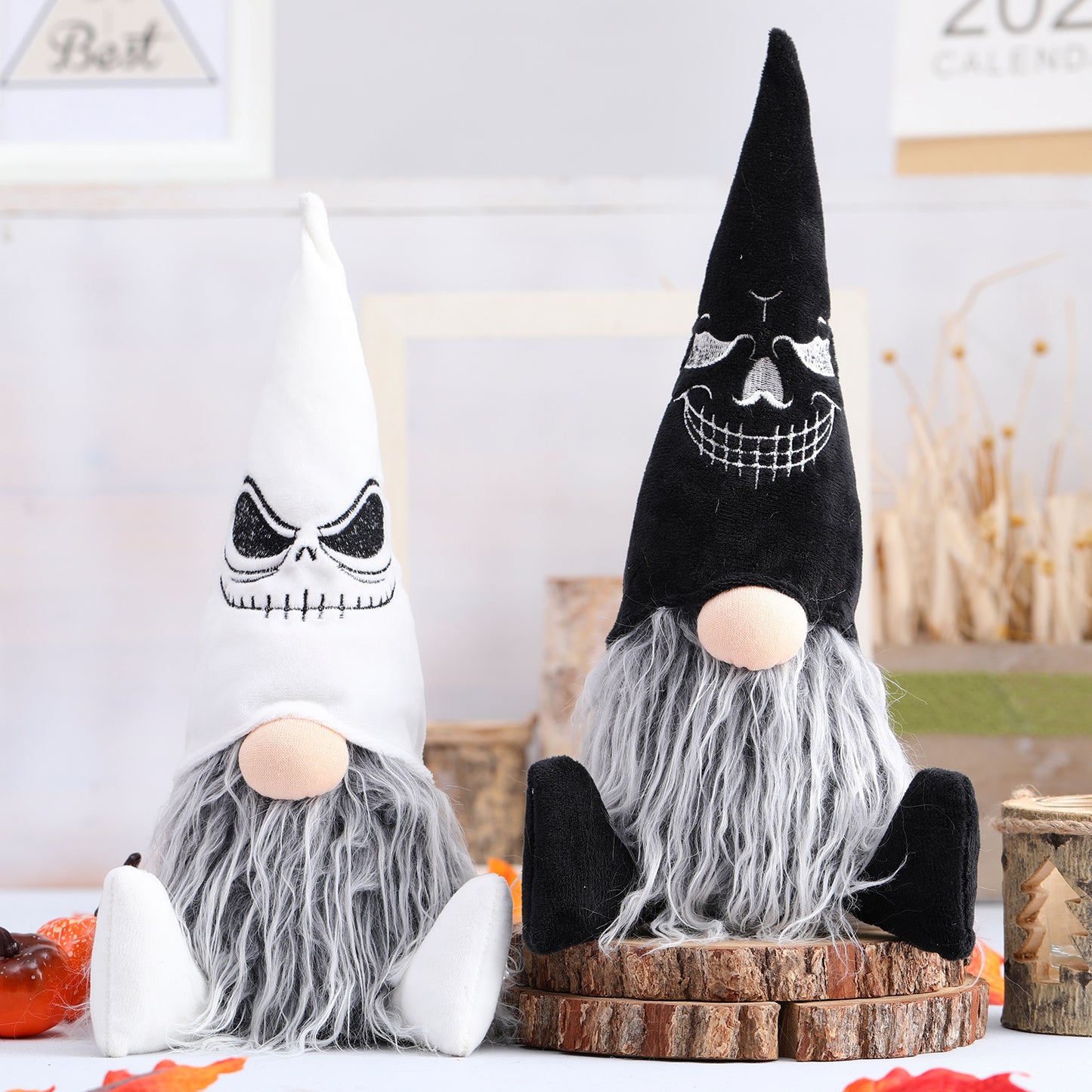 Halloween Ghost Gnomes