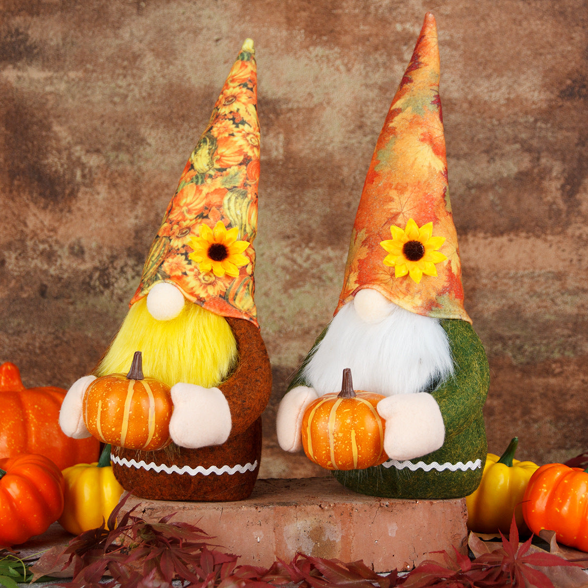 Harvest Festival Pumpkin Gnome