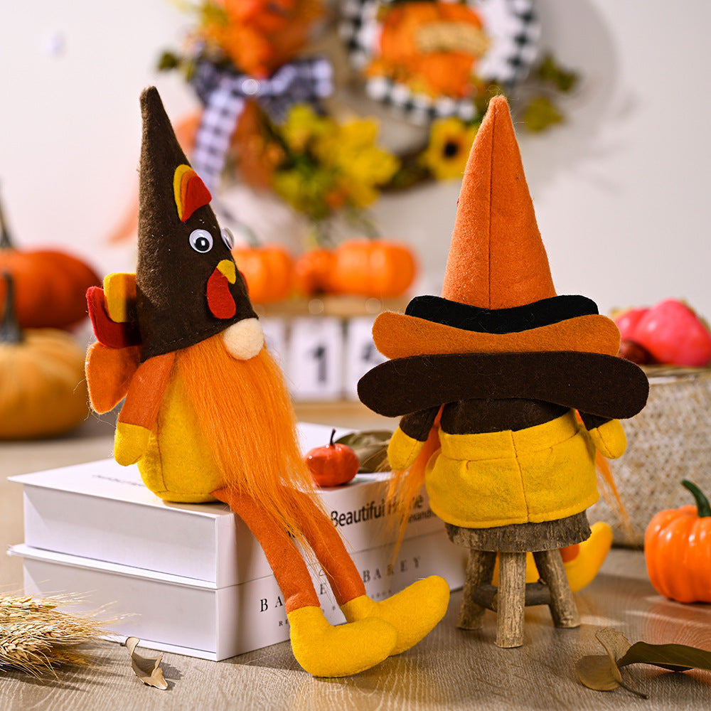 Thanksgiving Turkey Gnome