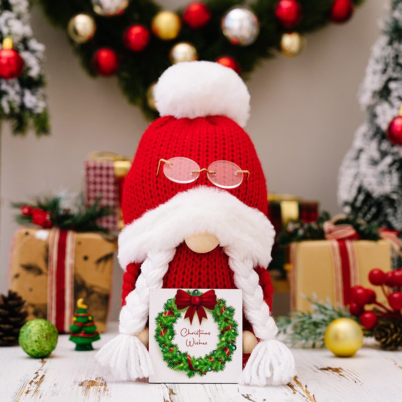 Knitted Christmas Gnome