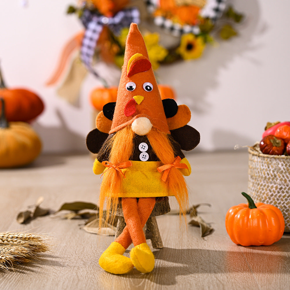 Thanksgiving Turkey Gnome