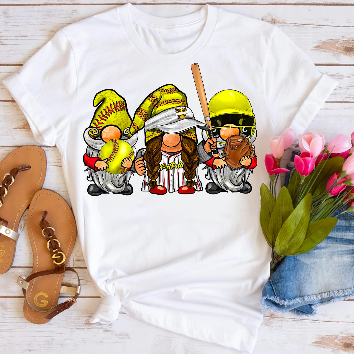 Softball Gnomies T-Shirt