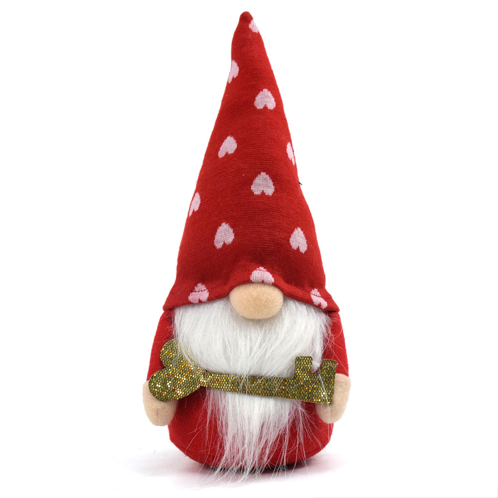 Valentine's Day Heart Gnome