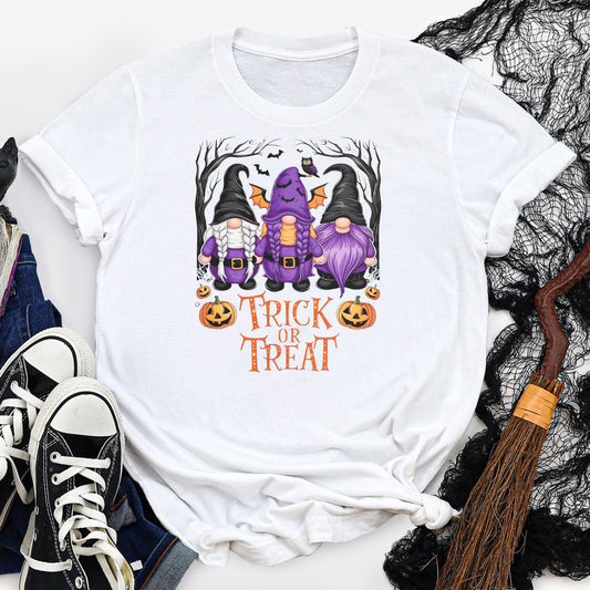 Trick Or Treat Halloween Gnome T-Shirt