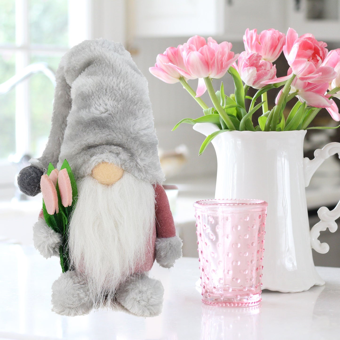 Spring Tulip Gnome