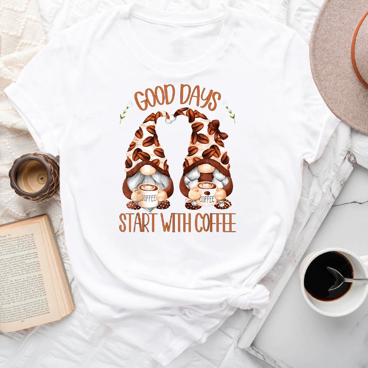 Good Days Start With Coffee T-Shirt