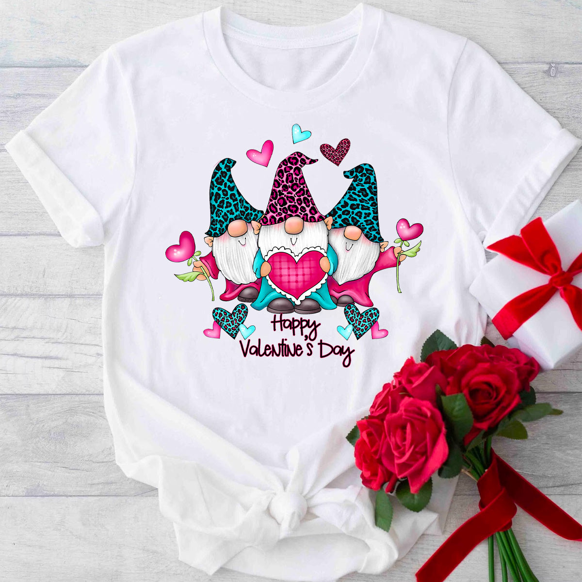 Happy Valentine's Day Gnome T-Shirt