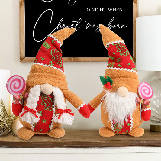 Christmas Lollipop Gingerbread Gnome