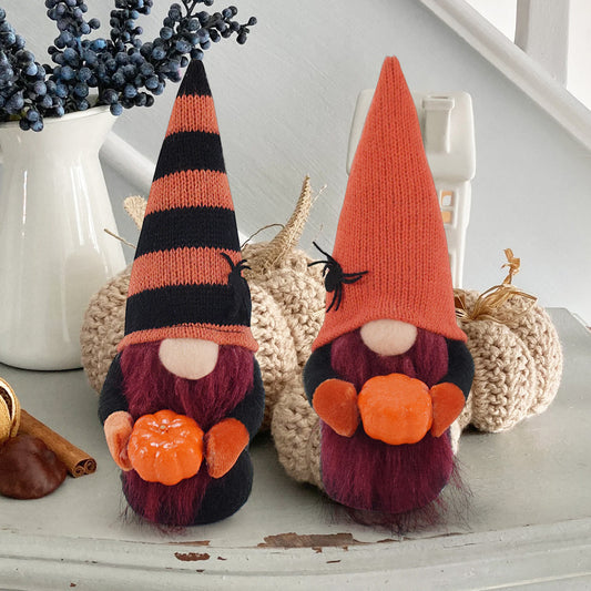 Halloween Pumpkin Gnome