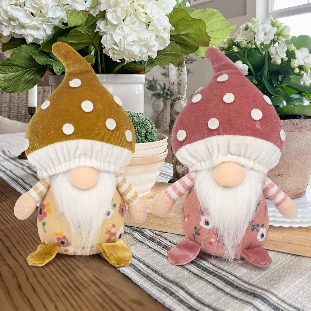 Mushroom Gnome Set