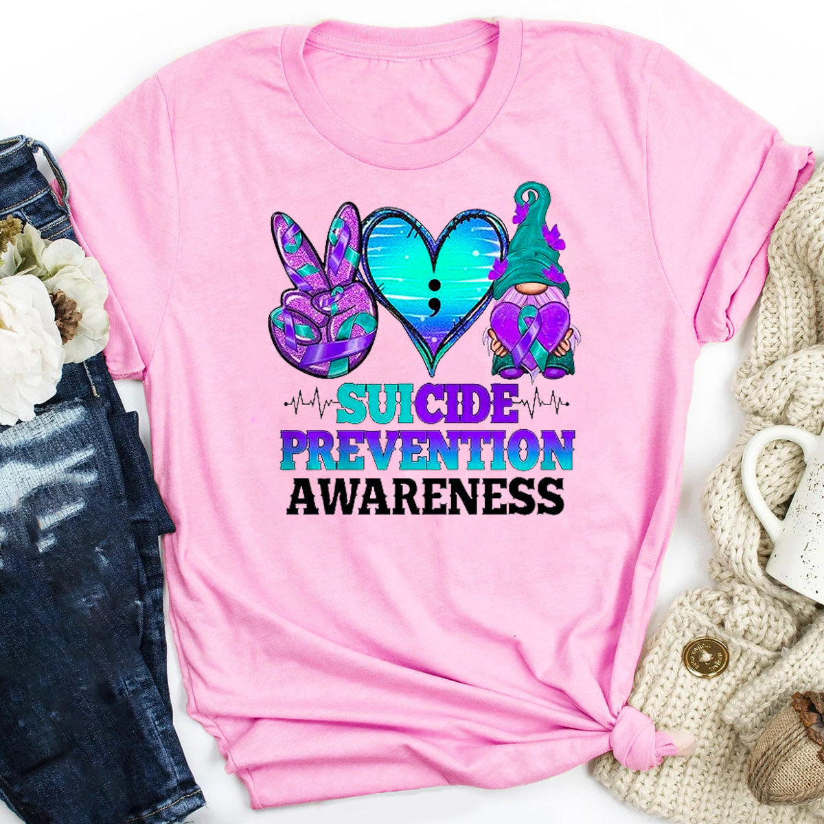 Suicide Prevention Awareness T-Shirt