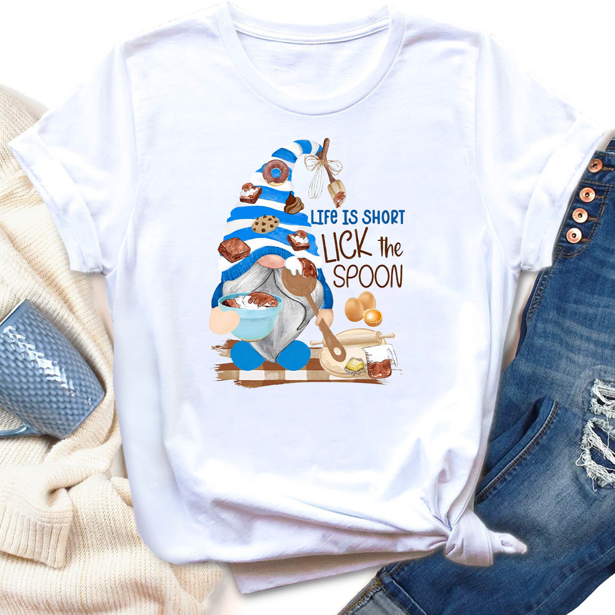 Life Is Short Lick The Spoon T-Shirt