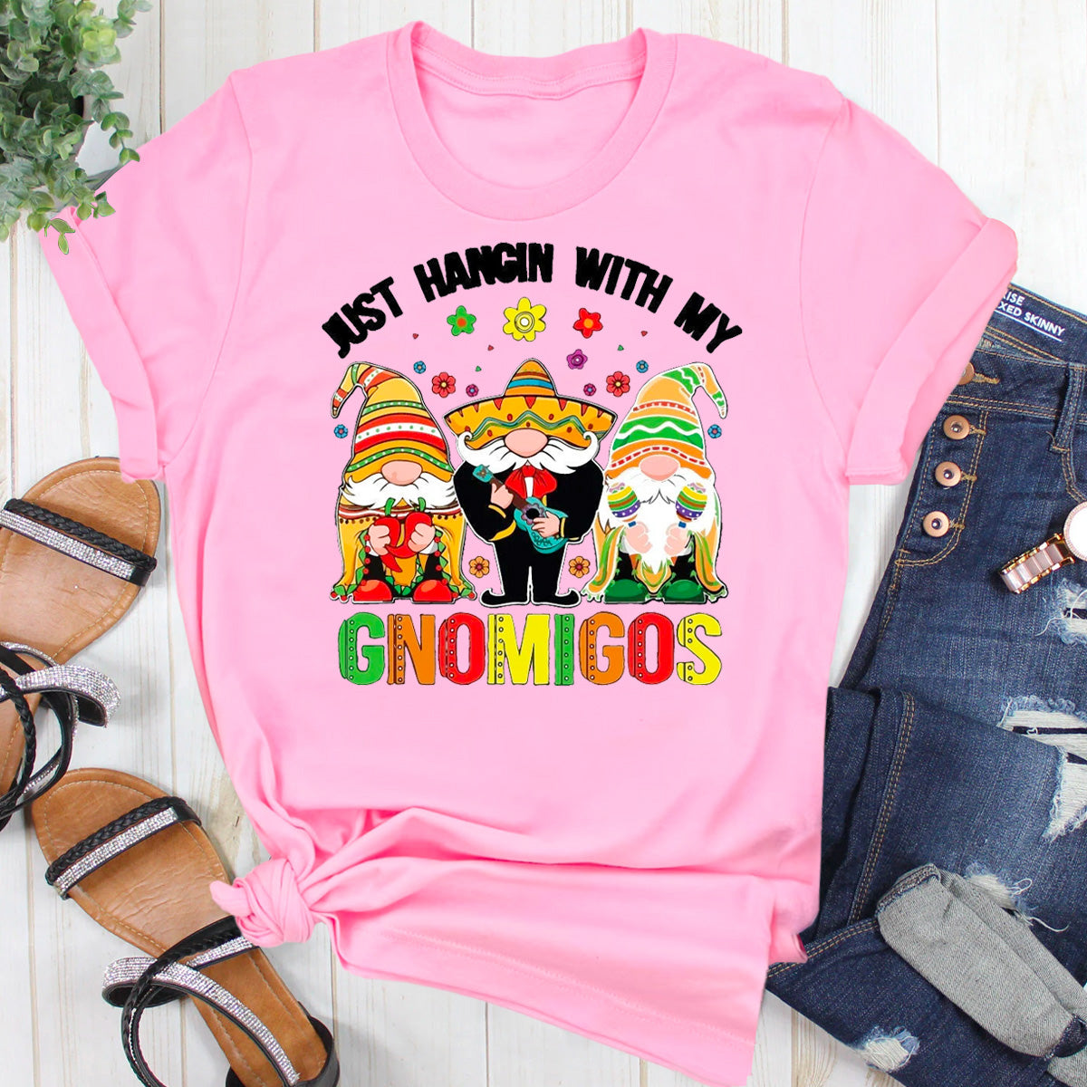 Happy Cinco De Mayo Mexican Gnome T-Shirt