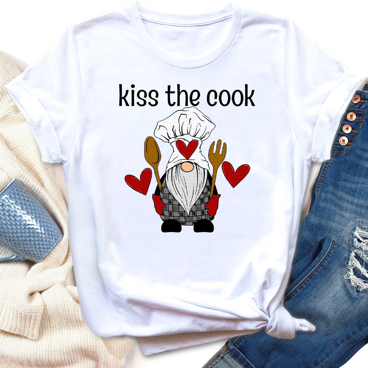 Kiss The Cook T-Shirt