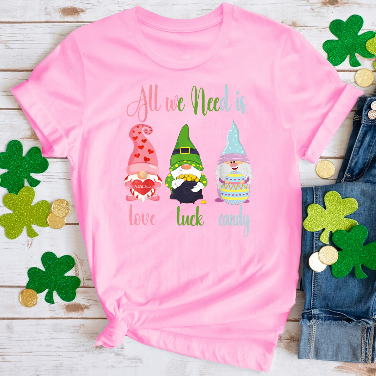 Happy Valentines St Patrick Easter Happy Holiday T-Shirt