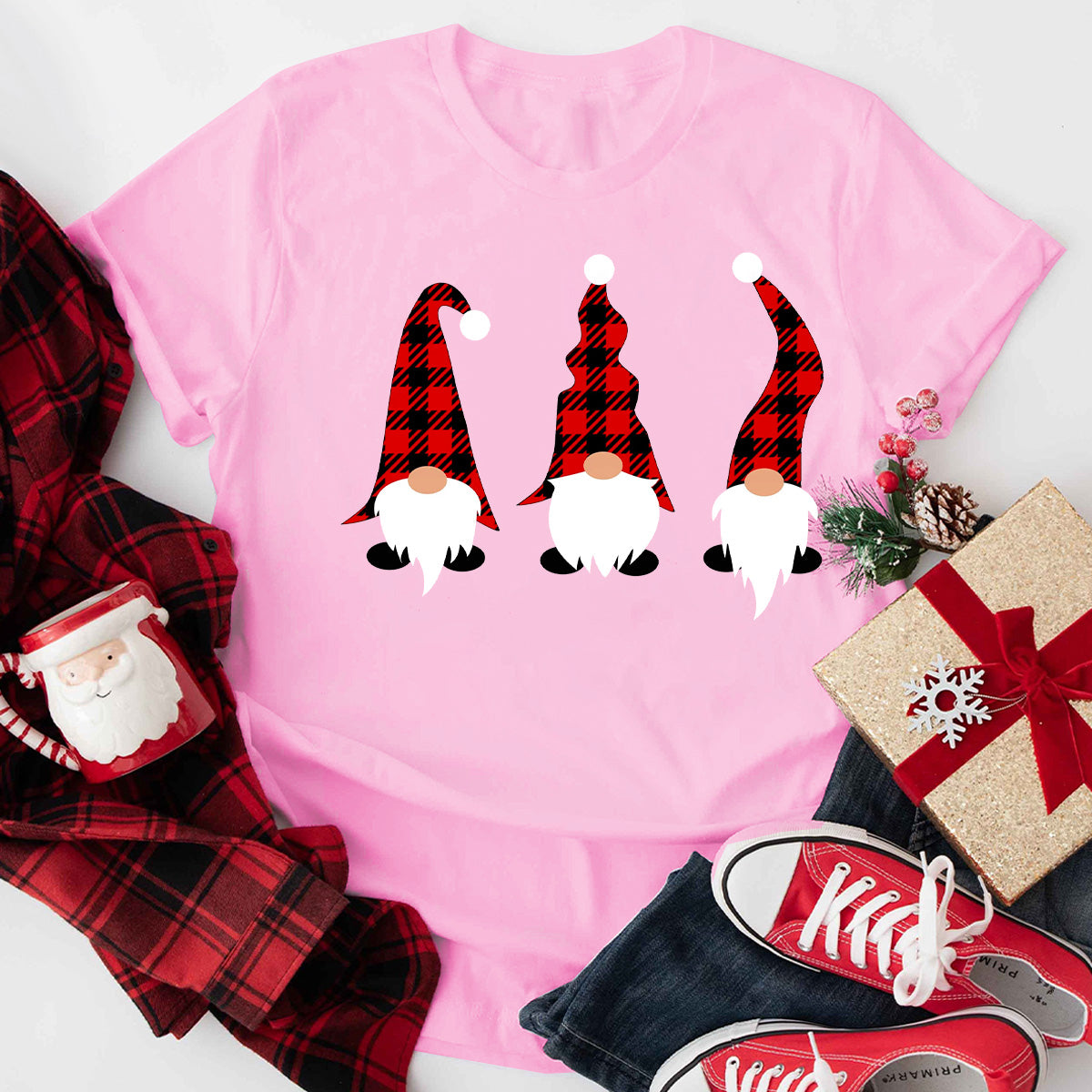 Merry Christmas Gnomes T-Shirt