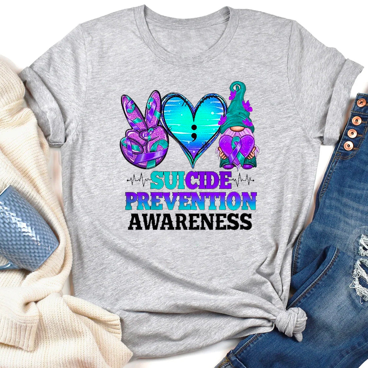 Suicide Prevention Awareness T-Shirt