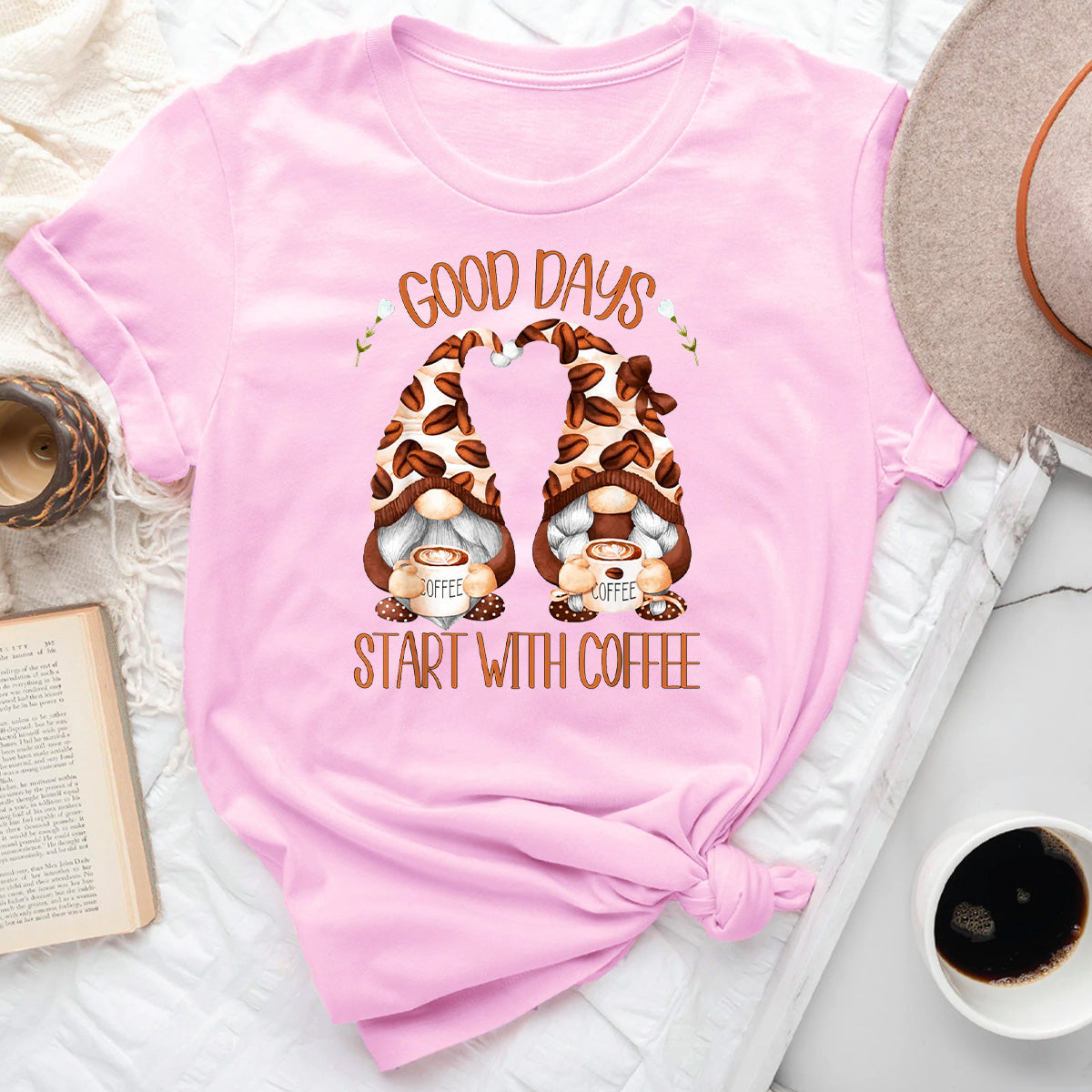 Good Days Start With Coffee T-Shirt