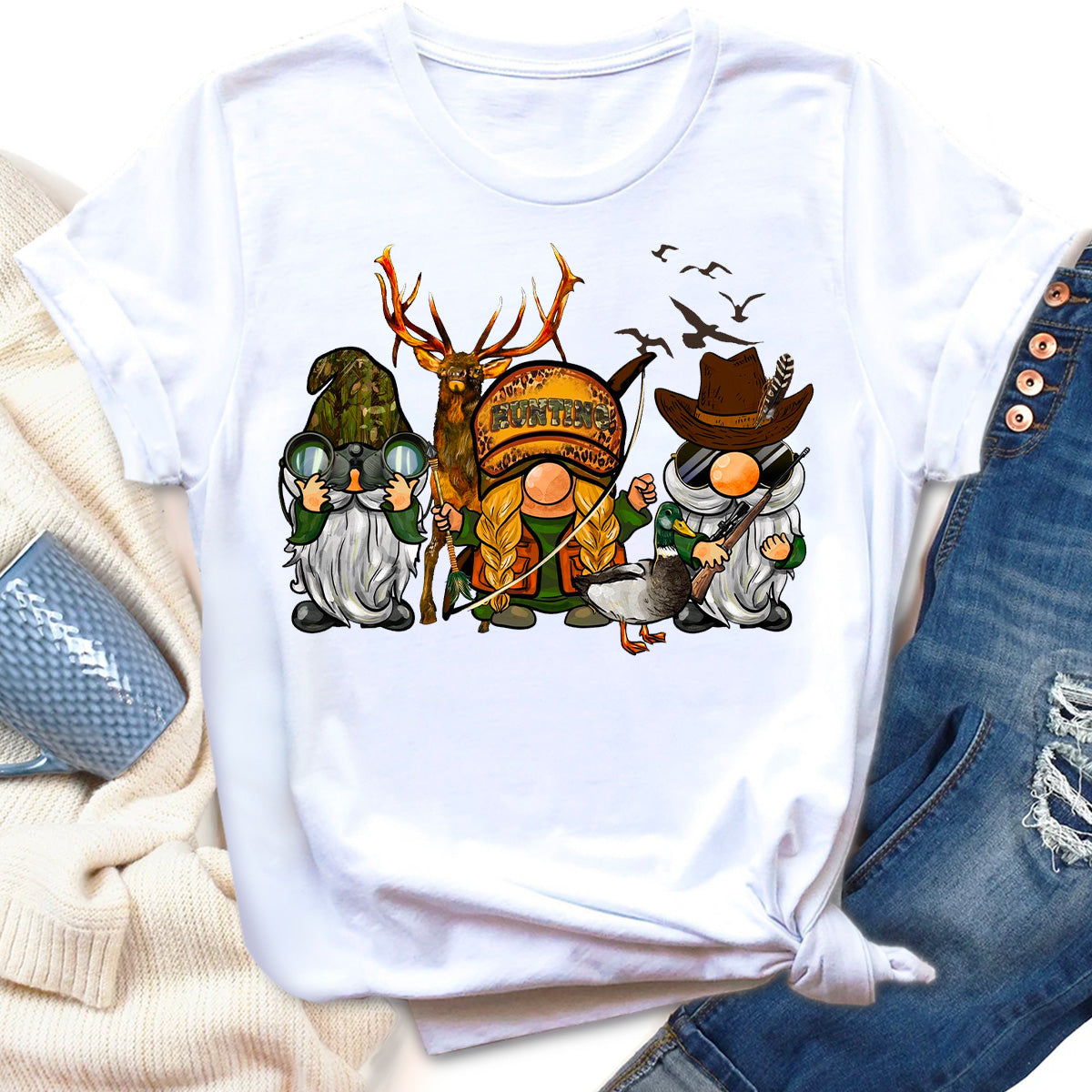 Hunting Gnomes T-Shirt