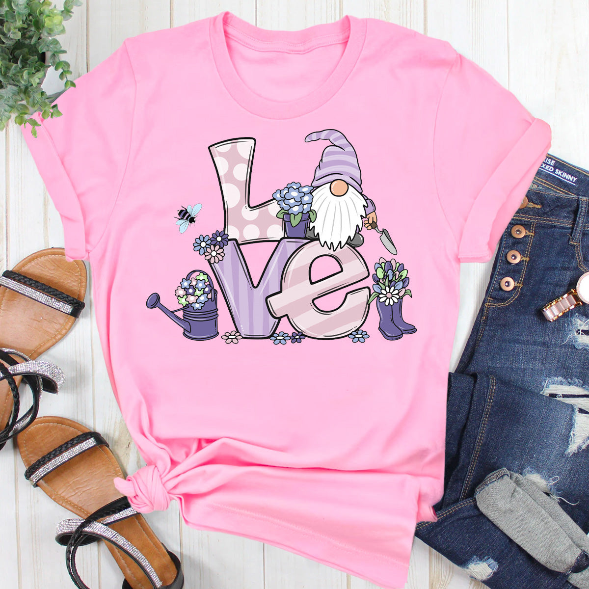 Spring Garden Gnome T-Shirt