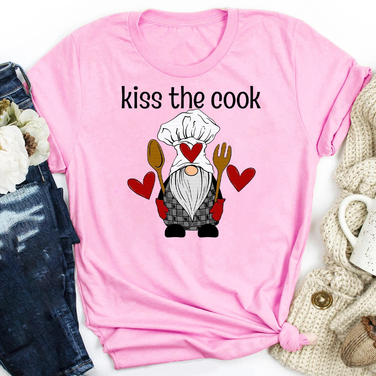 Kiss The Cook T-Shirt