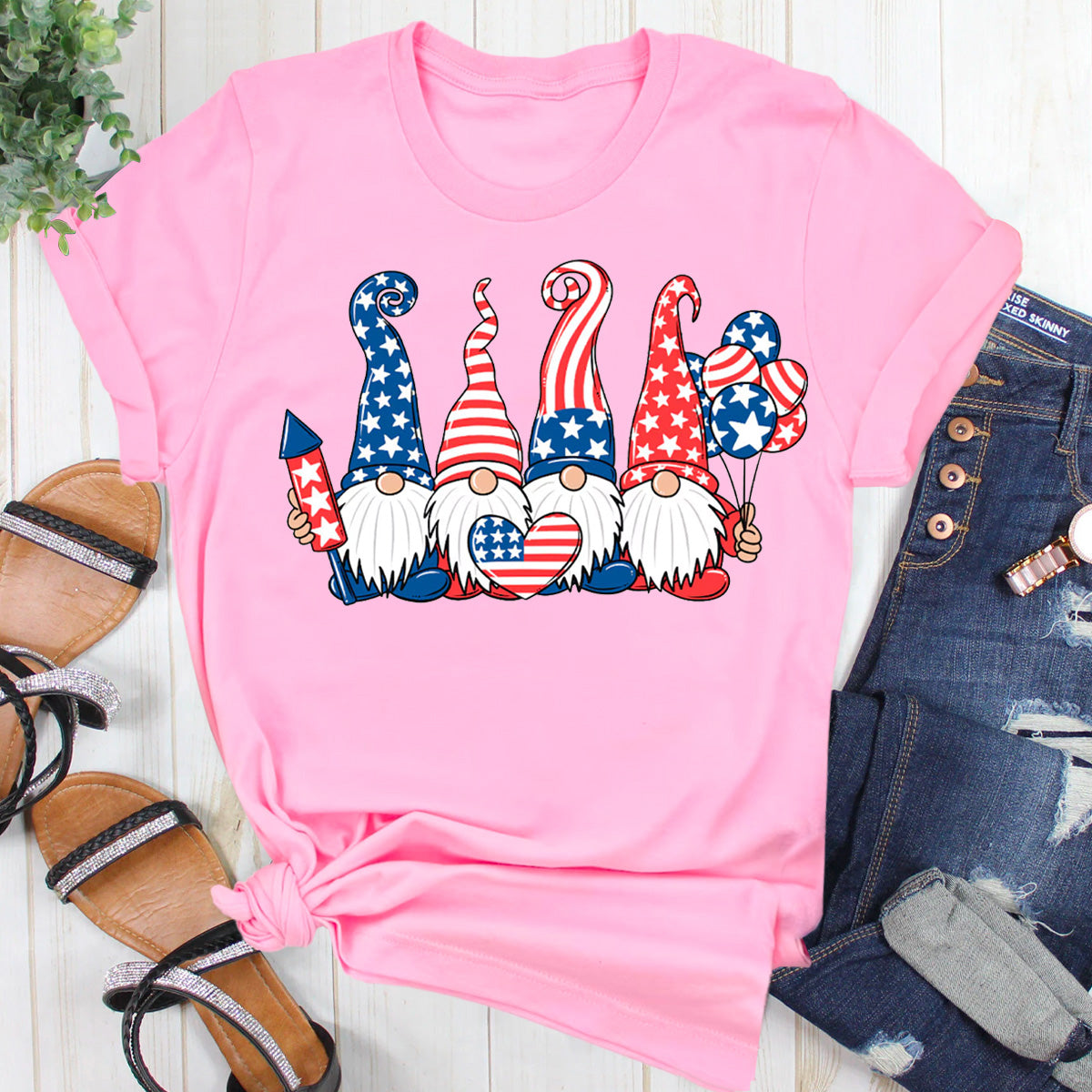 Patriotic Gnomes T-Shirt