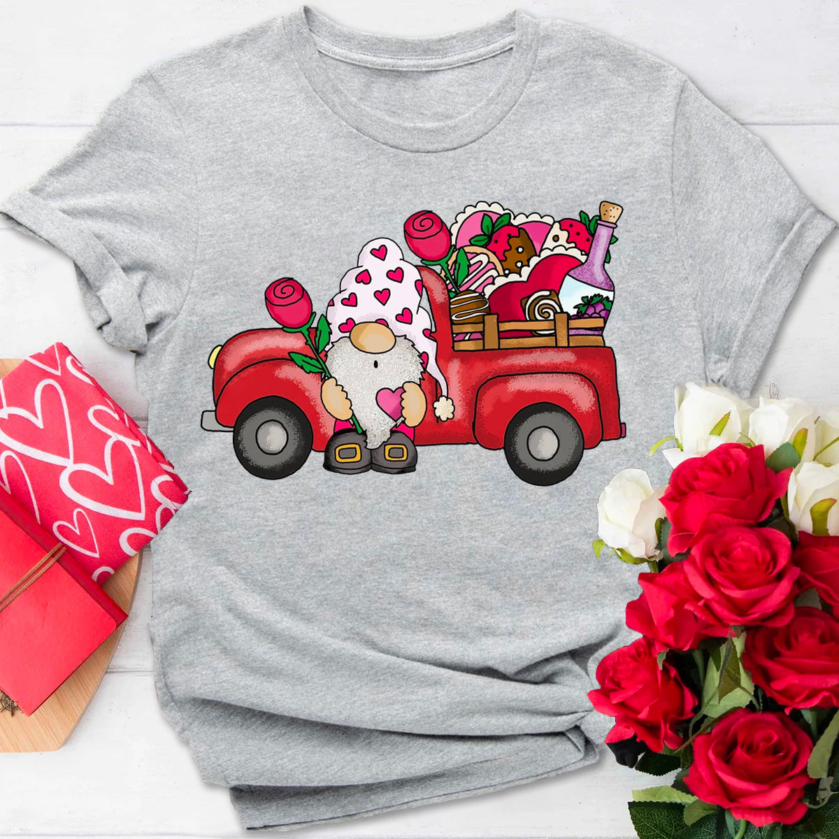 Happy Valentine's Day Gnome T-Shirt