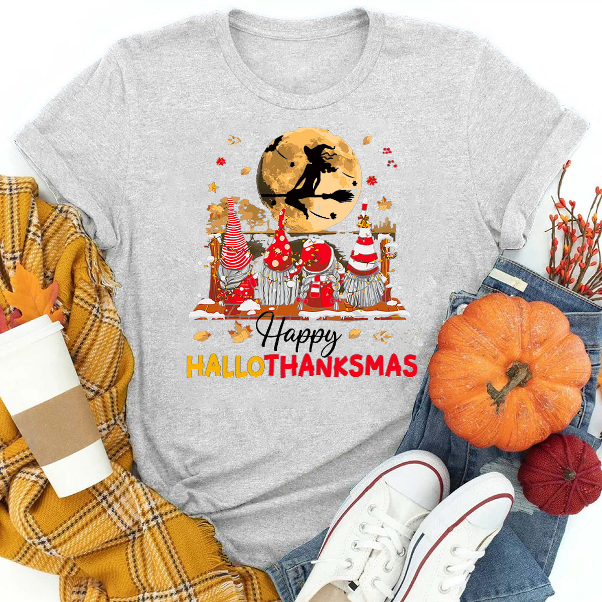 Happy Hallothanksmas T-Shirt