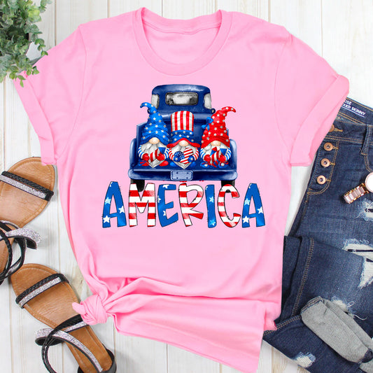 American Gnome In Truck T-Shirt