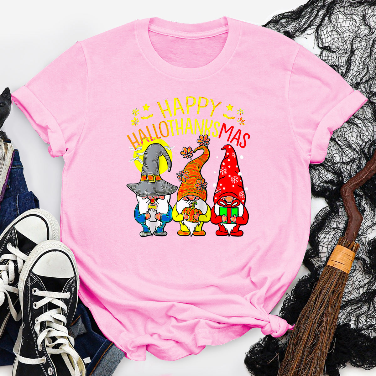 Happy Hallothanksmas T-Shirt