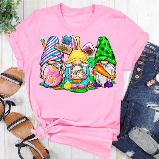 Easter Bunny Spring Gnome T-Shirt