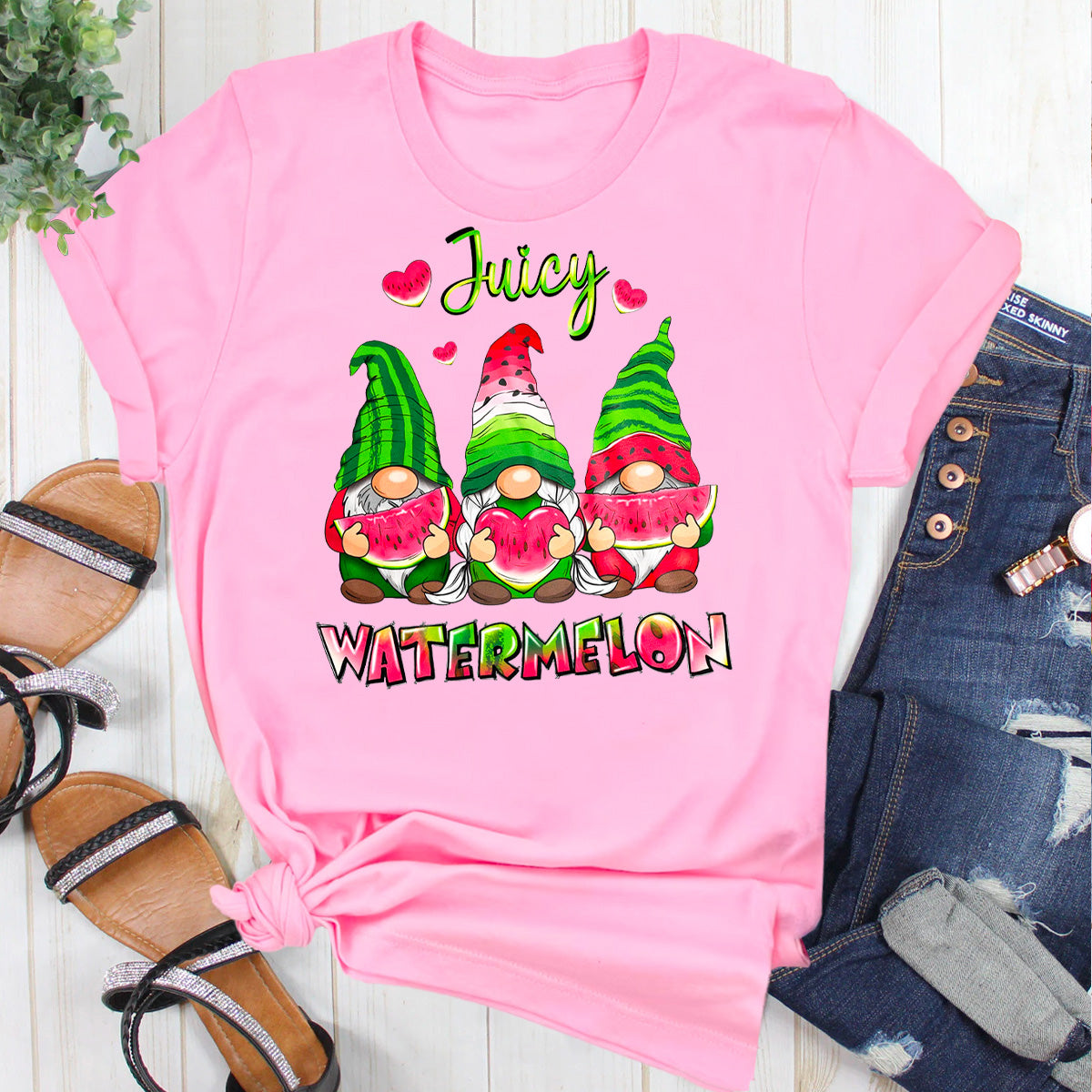 Watermelon Gnome T-Shirt