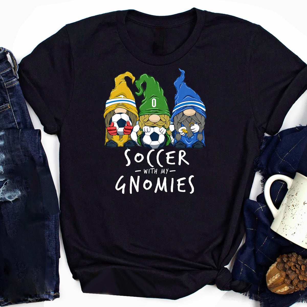 Soccer With My Gnomies T-Shirt