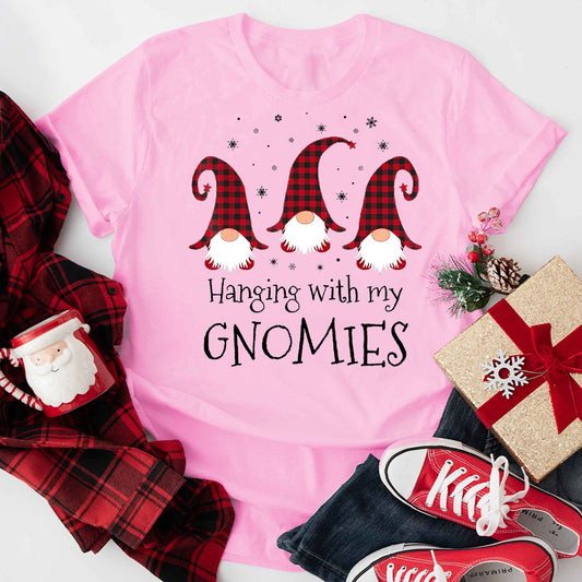 Hanging With My Gnomies Christmas T-Shirt