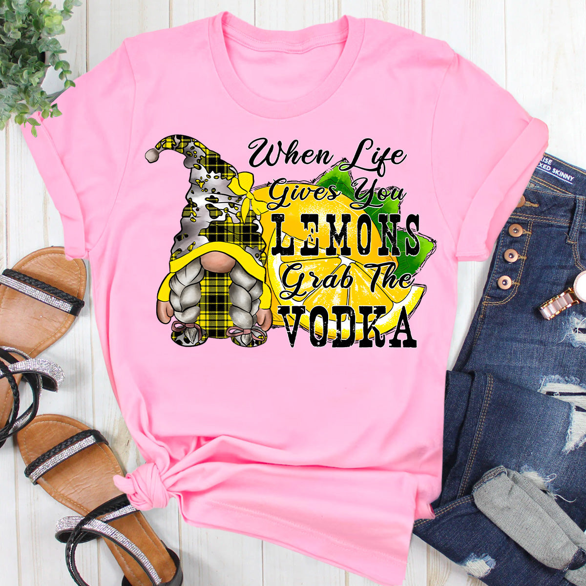 When Life Gives You Lemons Grab The Vodka T-Shirt