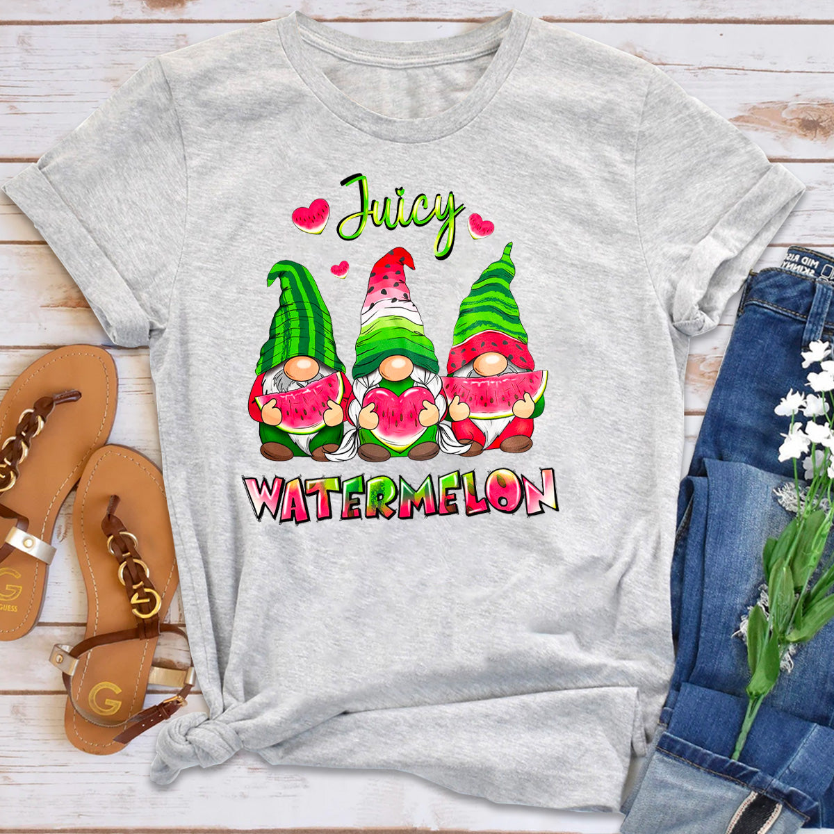 Watermelon Gnome T-Shirt