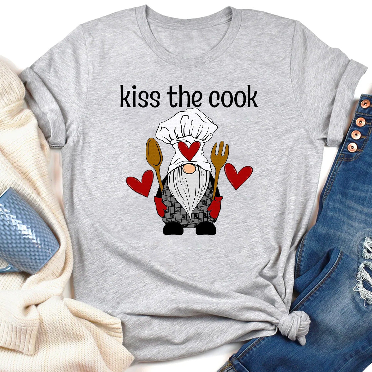 Kiss The Cook T-Shirt