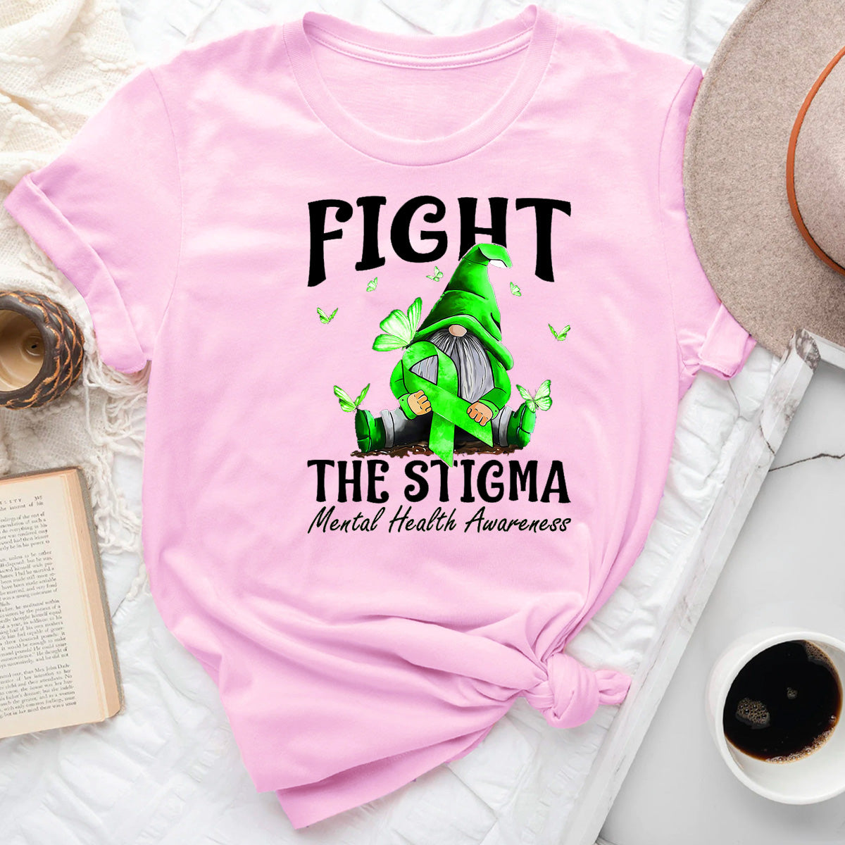 Fight The Stigma Mental Health Awareness T-Shirt