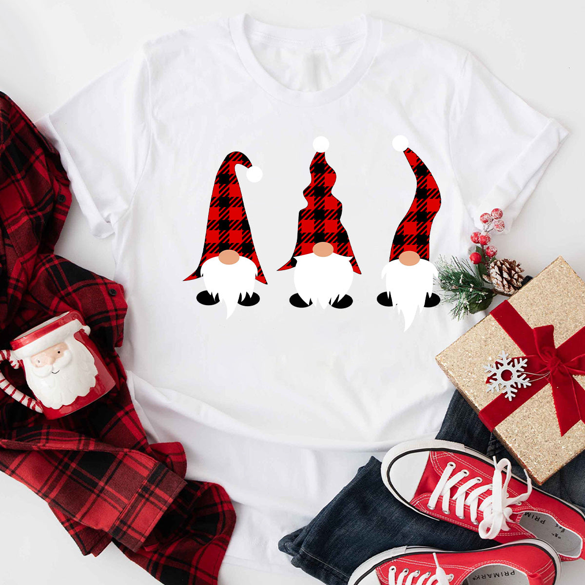 Merry Christmas Gnomes T-Shirt