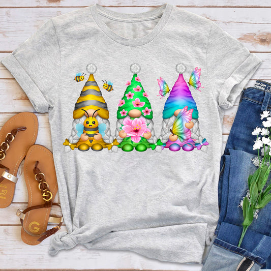 Spring Girl Gnome T-Shirt