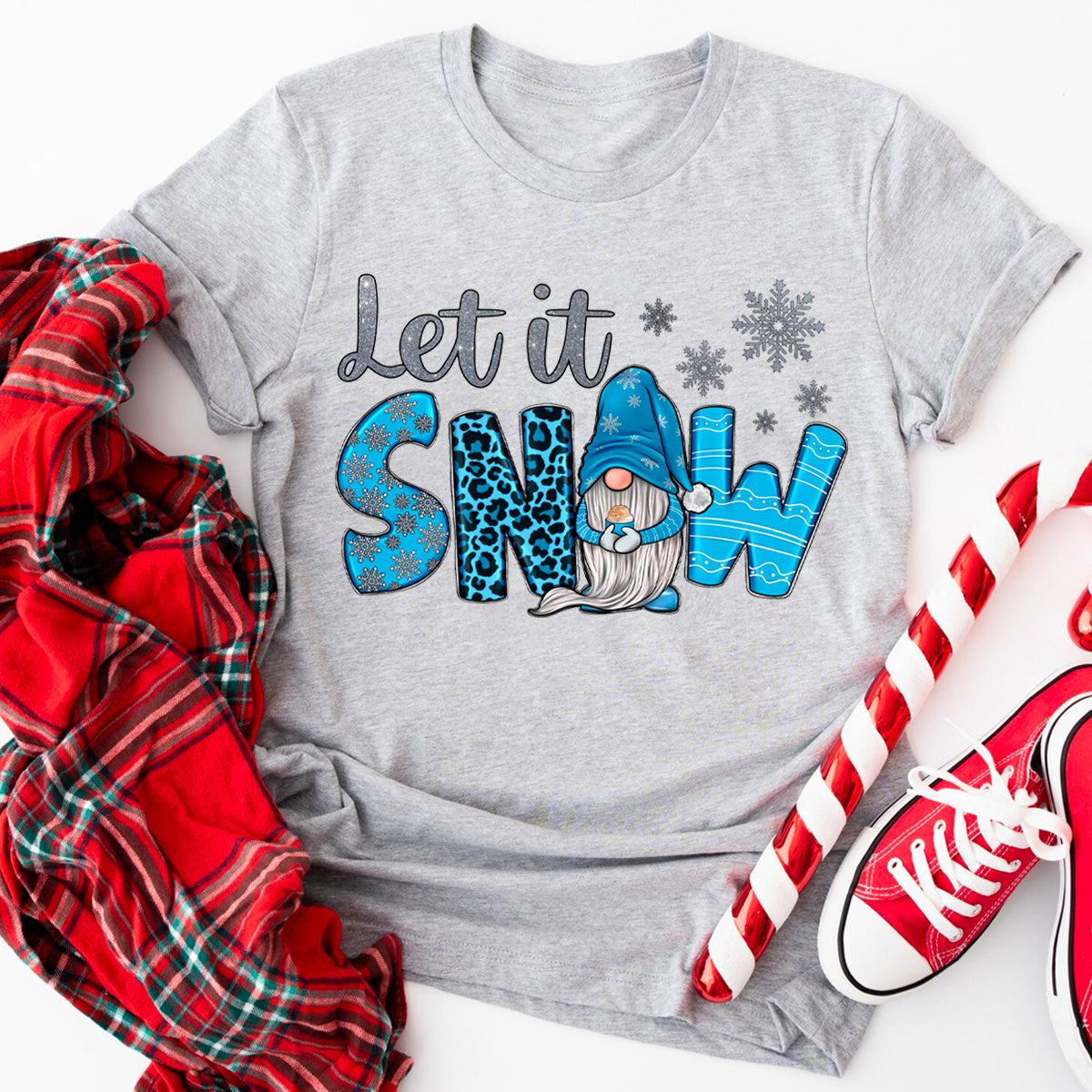 Let it Snow Gnome T-Shirt