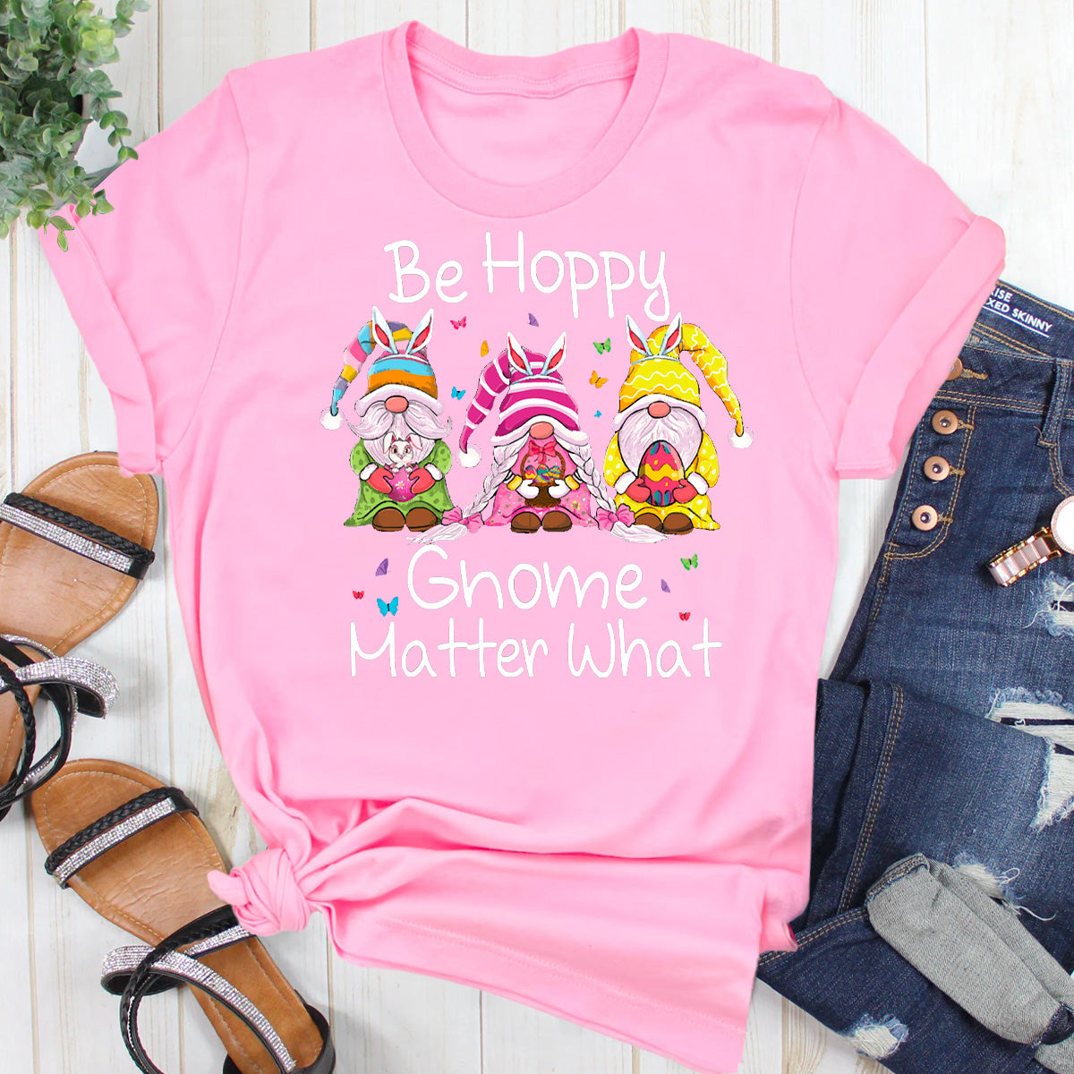 Be Hoppy Gnome Matter What T-Shirt