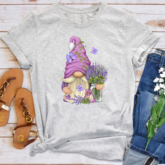 Spring Lavender Gnome T-Shirt