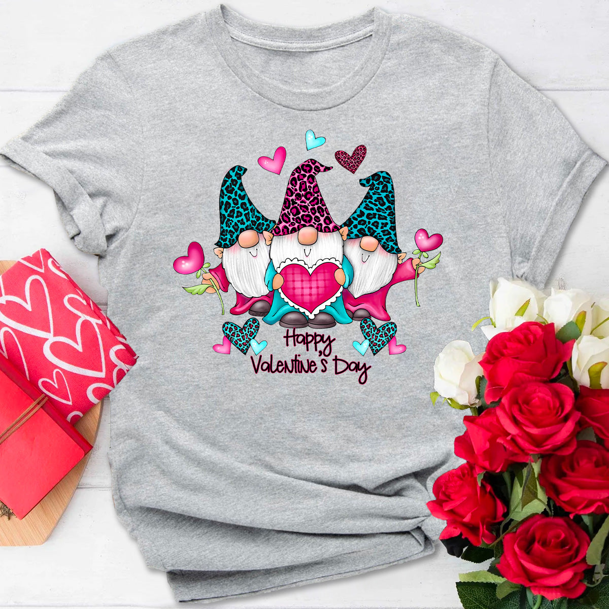 Happy Valentine's Day Gnome T-Shirt