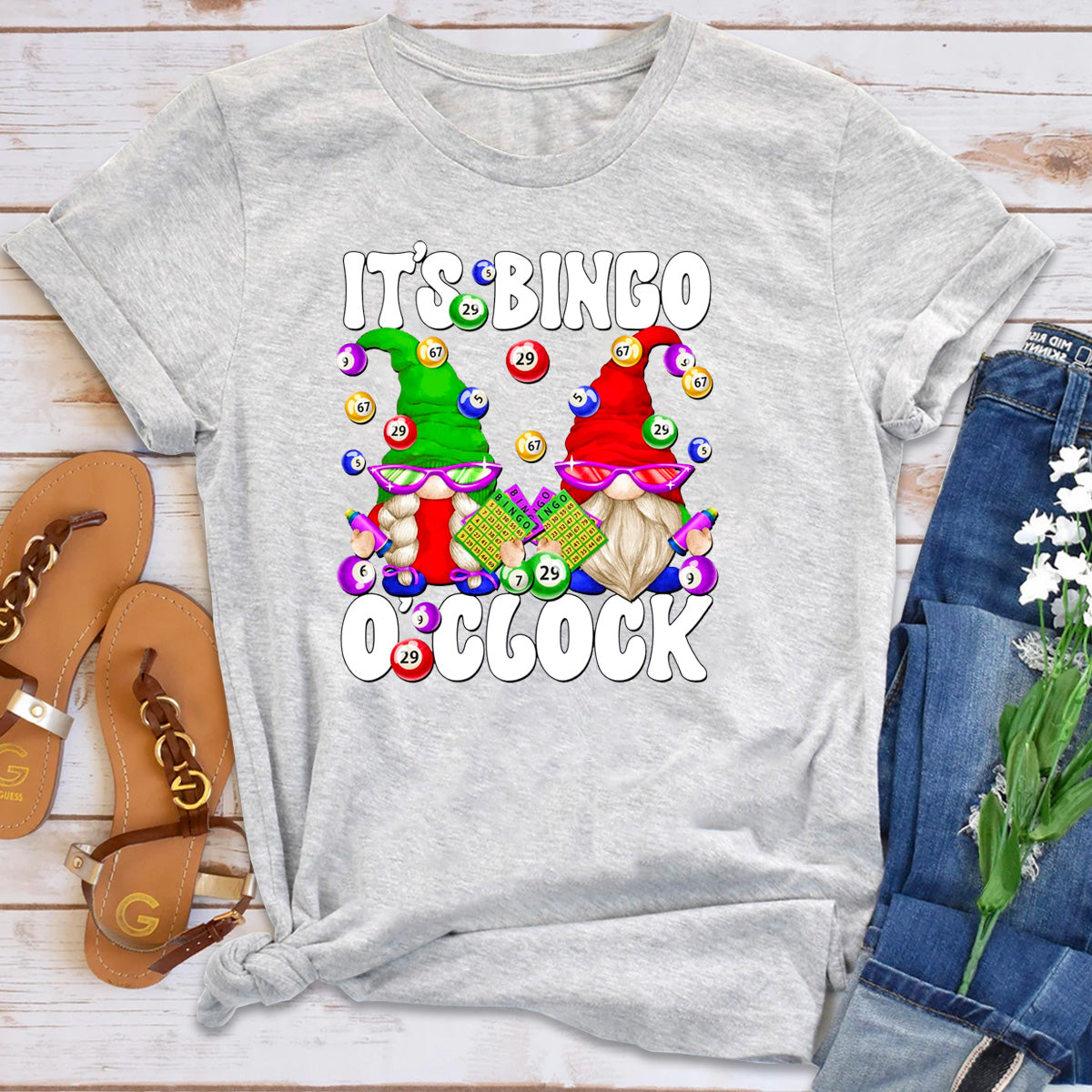 It's Bingo Time Gnome T-Shirt