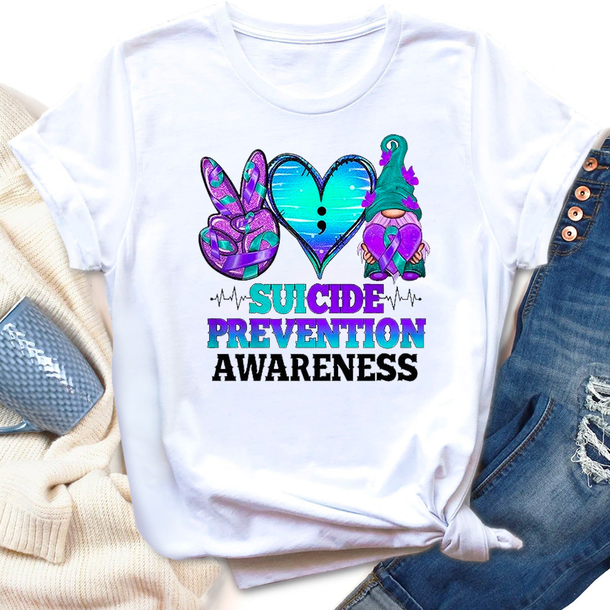 Suicide Prevention Awareness T-Shirt