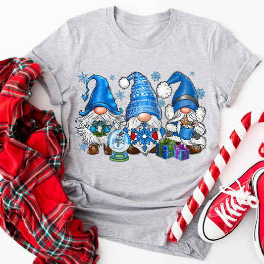 Winter Snowman Gnome T-Shirt