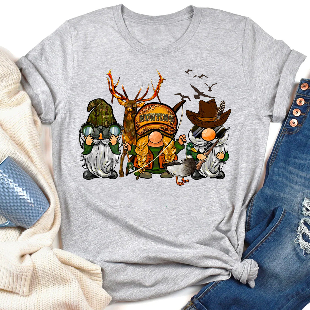 Hunting Gnomes T-Shirt